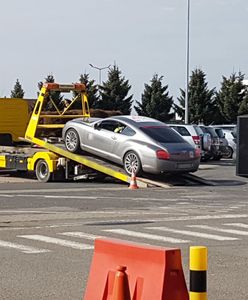 Podkarpackie. Pijany kierowca luksusowego bentleya z fałszywymi dokumentami