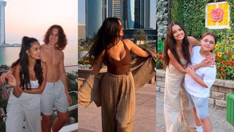 Klaudia El Dursi eksploruje Dubaj z najbliższymi. Fajna z nich rodzinka? (ZDJĘCIA)