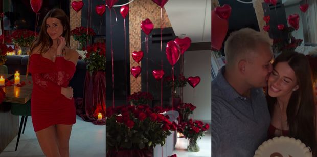 Roksana Węgiel chwali się niespodzianką od męża z okazji 2. ROCZNICY ŚLUBU. Kevin zamienił salon w MIŁOSNE KRÓLESTWO. Ma gest? (ZDJĘCIA)