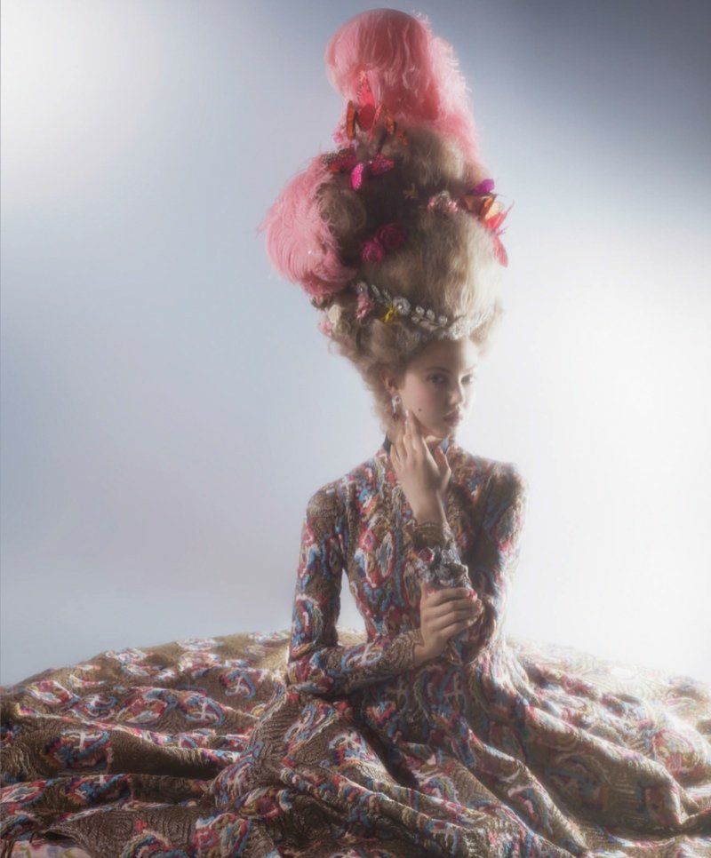 Niech żyje królowa! Duet Karl Lagerfeld i Lindsey Wixson 4