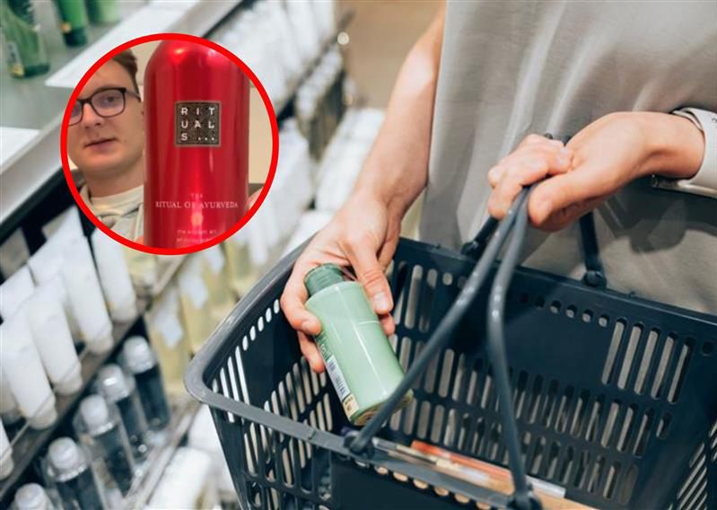 Pokazał paczkę od Ritualsa. "Ale dbają o pracowników"