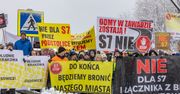 Kraków: Protesty przeciw S7 nie ustają. Nowa akcja w formie happeningu