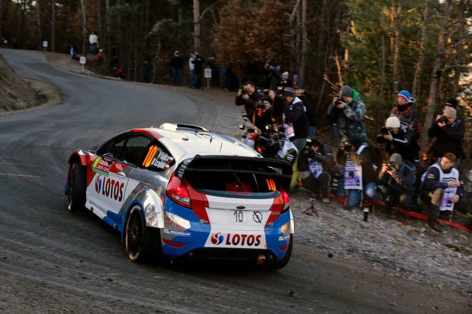 Kubica trzeci po pierwszym etapie Rajdu Monte Carlo