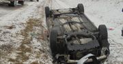 Wypadek samochodowy w miejscowości Dobruchna