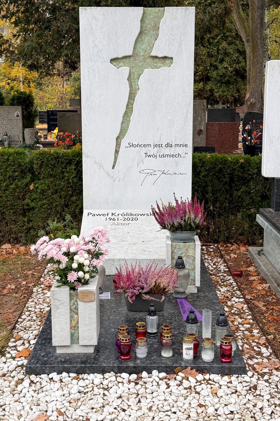 Grób Pawła Królikowskiego