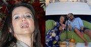 Kinga Rusin sączy szampana z Markiem i "NIE POZDRAWIA CEBULAKÓW" (FOTO)