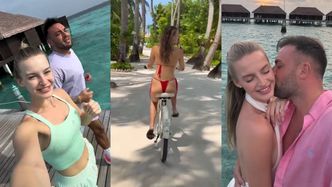 Rajskie wczasy Karoliny Pisarek: bieganie z mężem, całuski oraz rowerowa przejażdżka w bikini. Pozazdrościć? (ZDJĘCIA)