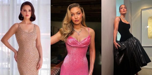 Masa gwiazd wciąż chwali się spektakularnymi kreacjami ze ślubu Taylor Swift: Selena Gomez, Gigi Hadid, Jennifer Lopez (ZDJĘCIA)