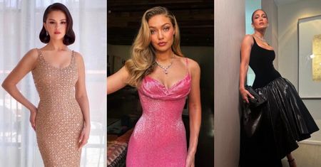 Masa gwiazd wciąż chwali się spektakularnymi kreacjami ze ślubu Taylor Swift: Selena Gomez, Gigi Hadid, Jennifer Lopez (ZDJĘCIA)