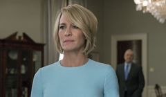 Robin Wright w głównej roli w serialu "House of Cards". Mniej odcinków ostatniego sezonu