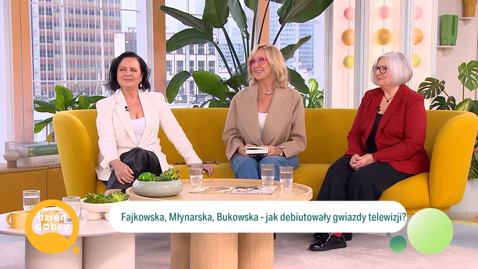 Jolanta Fajkowska, Agata Młynarska i Grażyna Bukowska