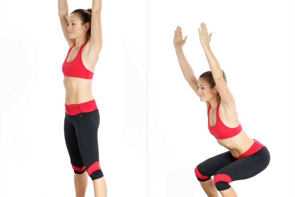 Przysiad - wykonanie