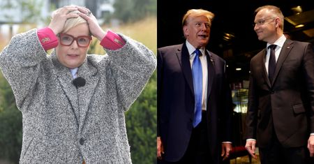 Karolina Korwin Piotrowska DRWI z Andrzeja Dudy i reaguje na pytanie, "w jakim języku rozmawiał" z Donaldem Trumpem (FOTO)