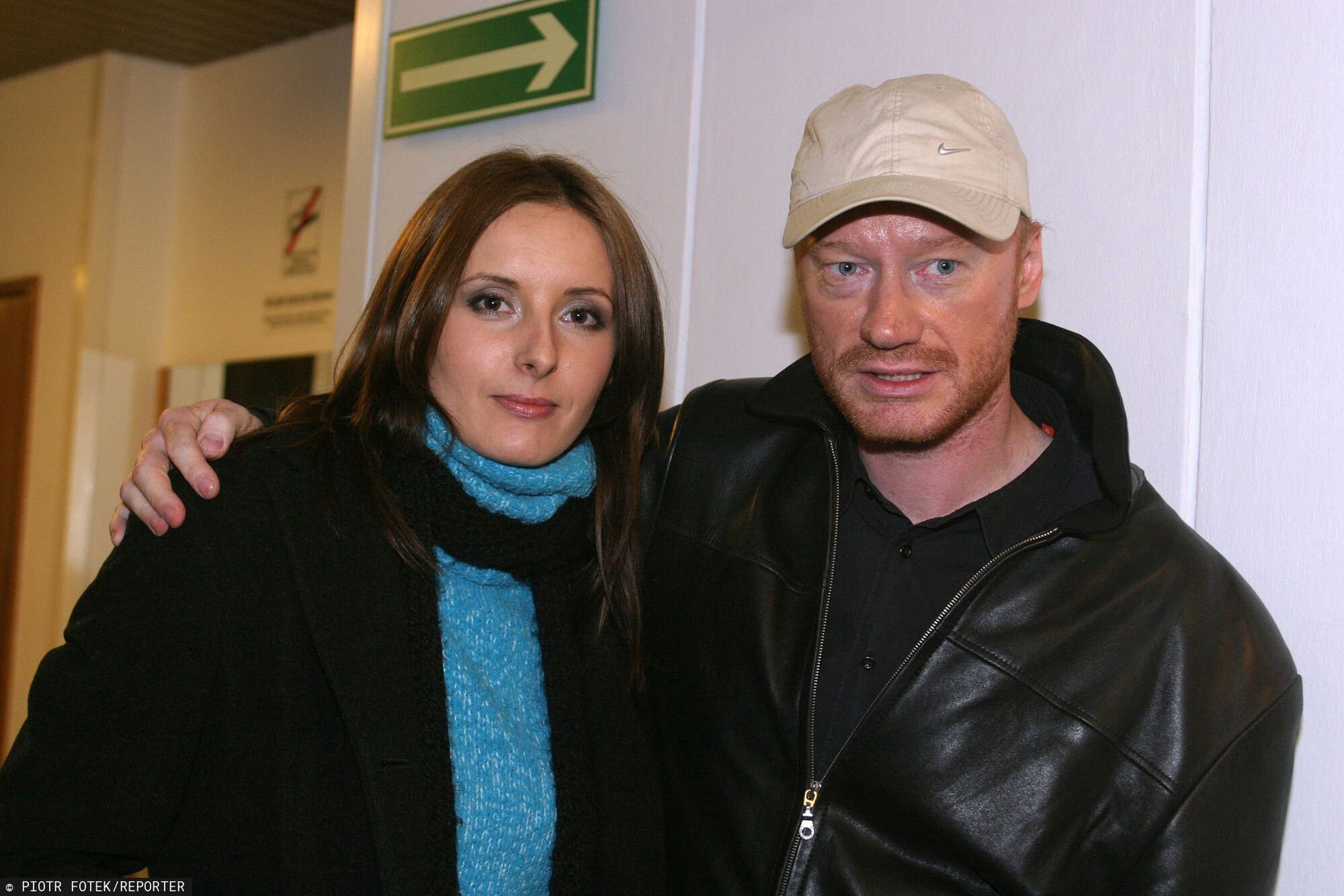 Monika Kuszyńska z Robertem Jansonem w czasach, gdy występowała w Varius Manx