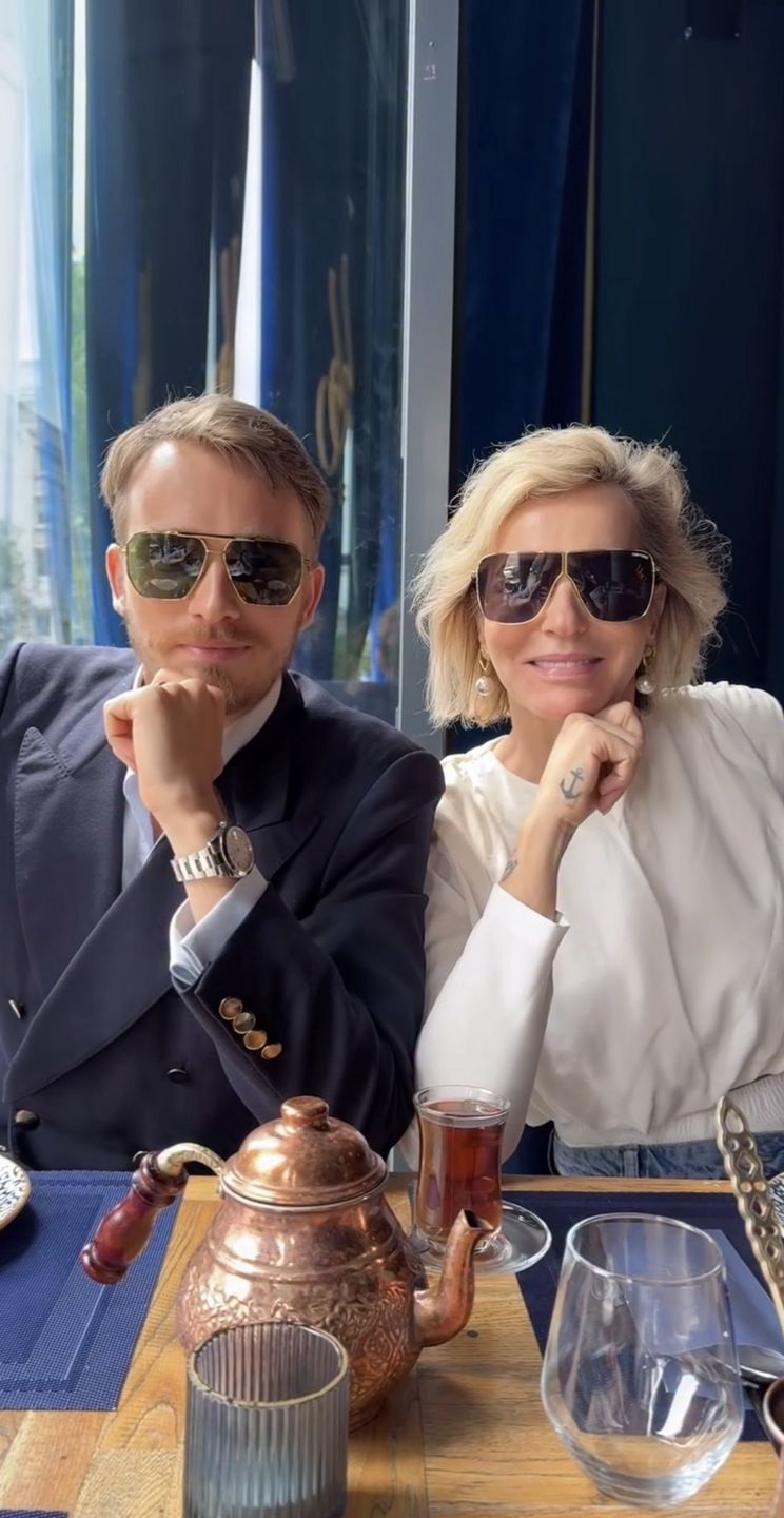 Paulina Smaszcz ze starszym synem