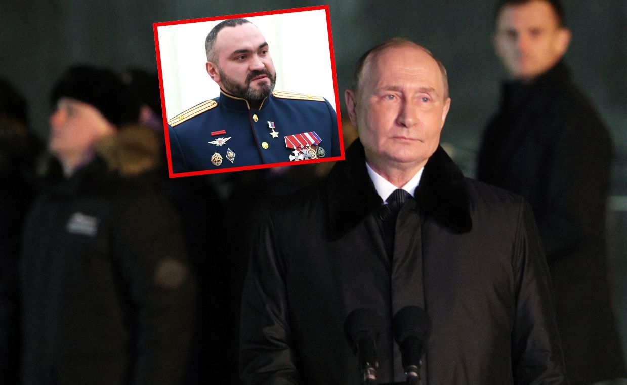 "Bohater" Rosji nie żyje. Miesiąc temu odebrał medal od Putina