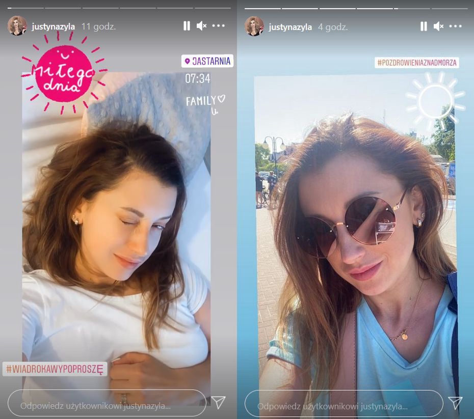 Justyna Żyła odpoczywa w Jastarni