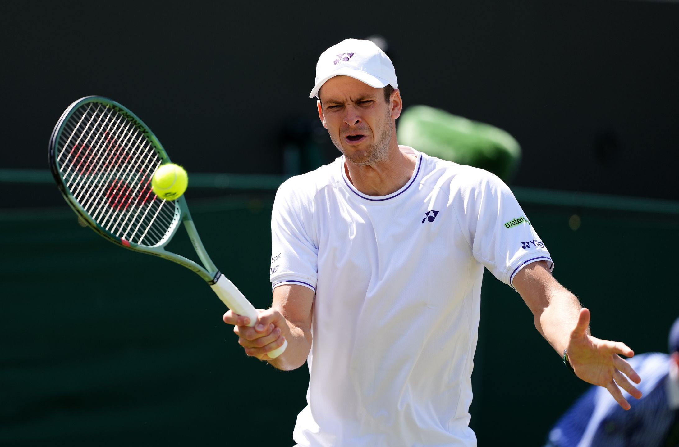 Hubert Hurkacz zaliczył kontuzję na Wimbledonie