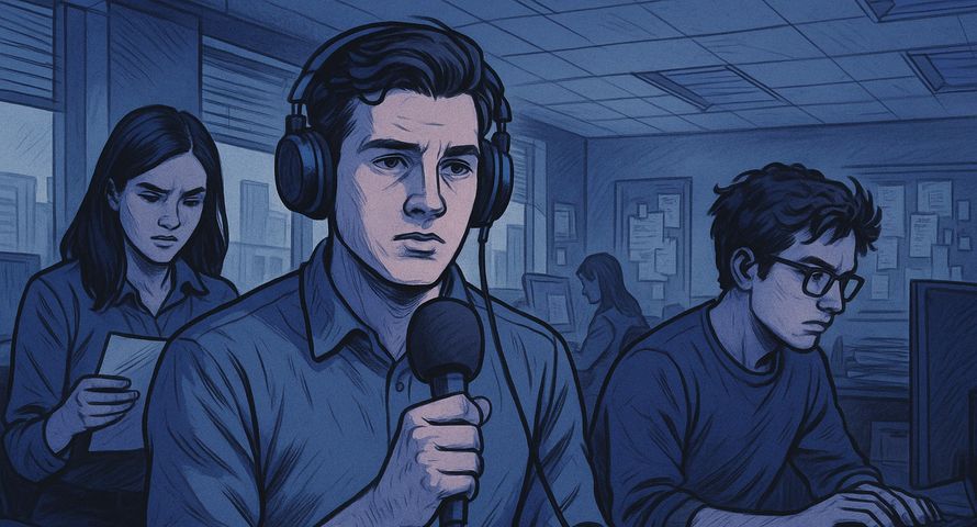 Nie martwią się o etat, nie boją się AI. Młodych dziennikarzy dobija co innego