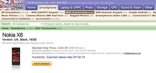 Tańsza Nokia X6 16GB bez Comes With Music? 1