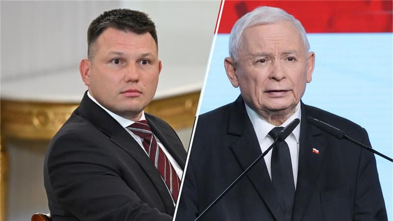 Konflikt na linii Jarosław Kaczyński - Sławomir Mentzen narasta