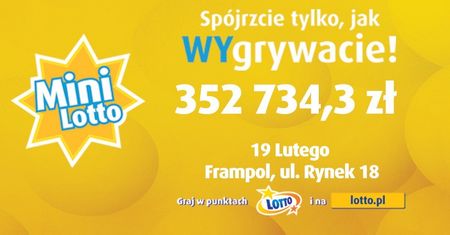 Kolejny szczęśliwy gracz z Lubelskiego! Wygrał ponad 350 tysięcy złotych