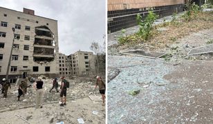 Dramatyczne sceny Połtawie. Ludzie nie zdążyli zejść do schronów