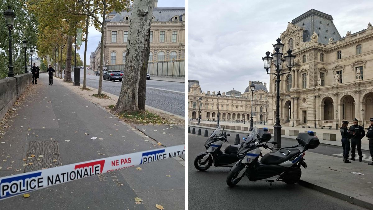 Doszło do napadu na Luwr