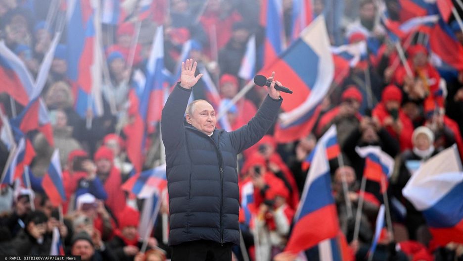 Władimir Putin na Łużnikach