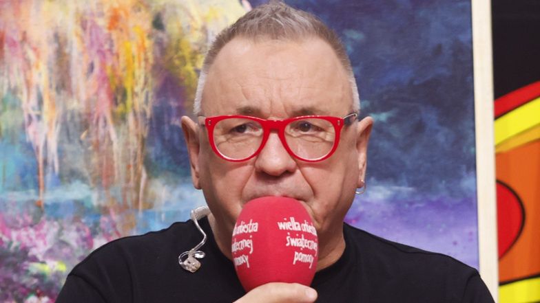 Jerzy Owsiak z żoną