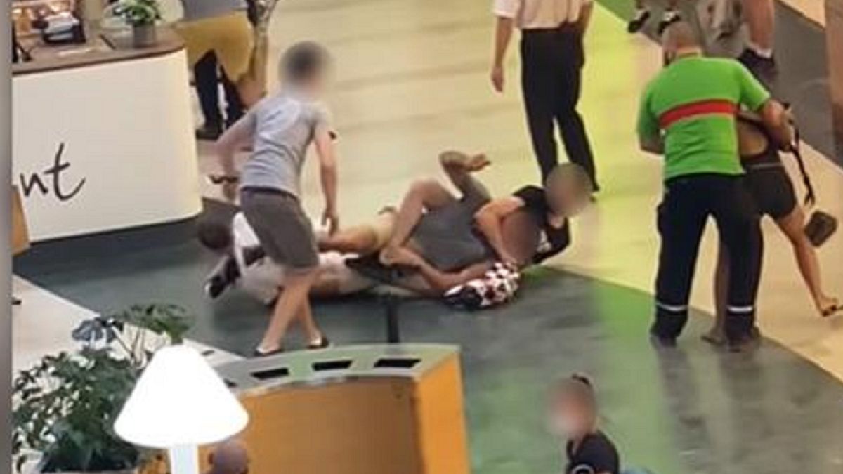 Atak nożownika w Arkadii