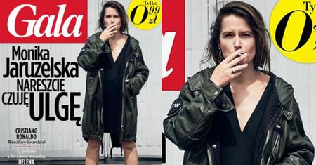 Monika Jaruzelska "czuje ulgę" na okładce "Gali"...