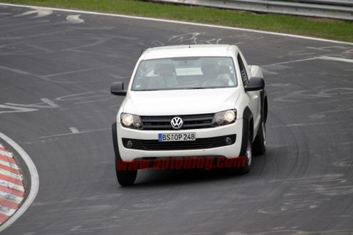 VW Amarok - pierwszy Pickup VW testowany na torze