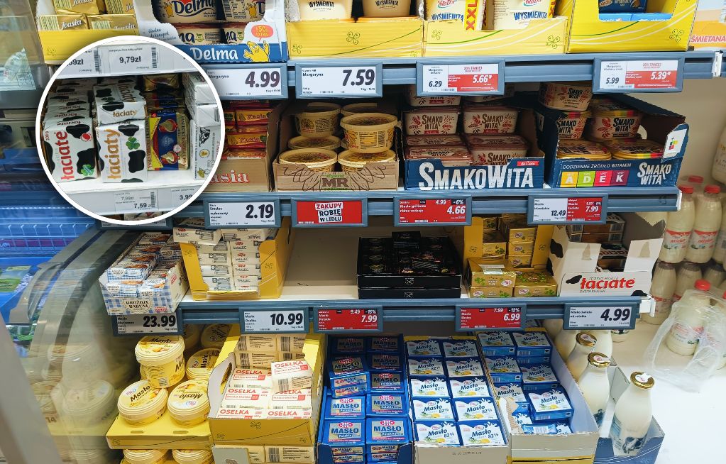 Biedronka, Lidl i osiedlowe sklepy. Porównaliśmy ceny masła. Wnioski?