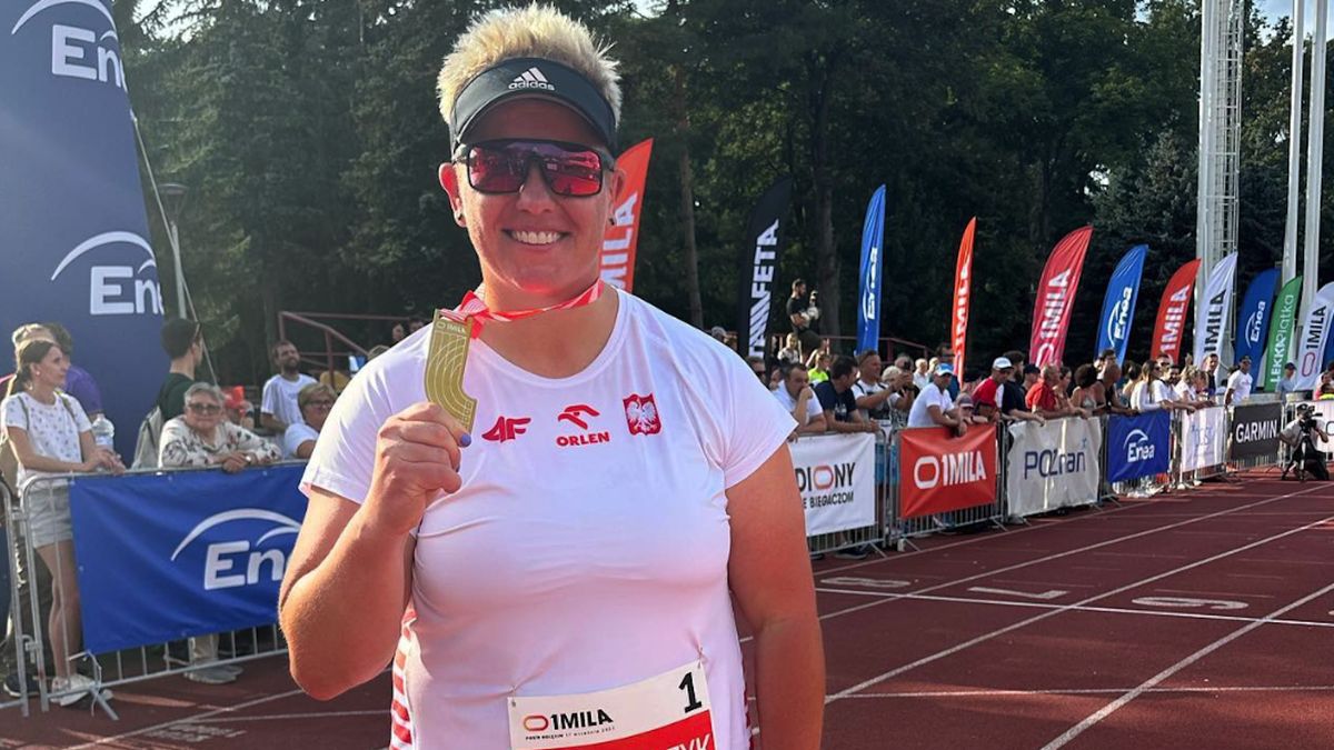 Anita Włodarczyk ukończyła bieg na jedną milę