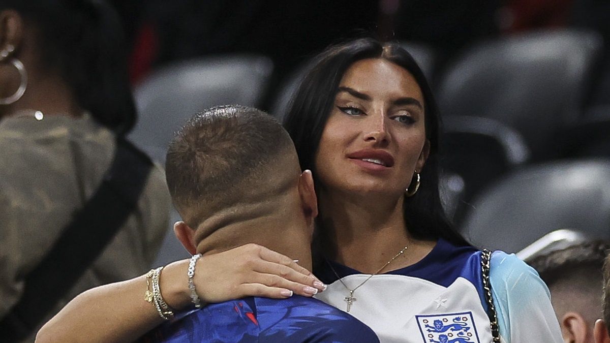 Na zdjęciu: Kyle Walker i jego żona Annie Kilner