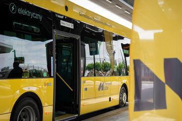 Autobus elektryczny od spółki Cyfrowego Polsatu, fot. mat. pras.