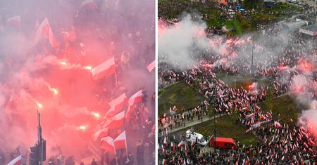 Siwy dym w Warszawie. Są już interwencje policji