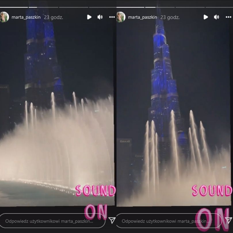 Marta Paszkin i Paweł Bodzianny polecieli do Dubaju 