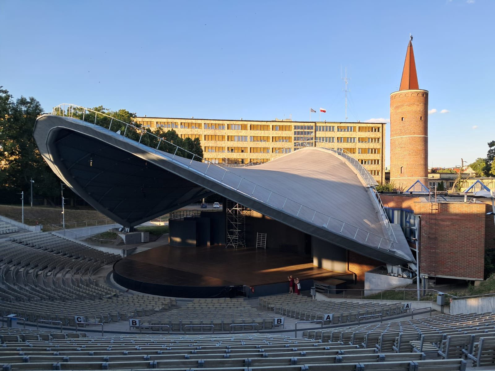 Amfiteatr to wizytówka miasta - można go zwiedzić bezpłatnie