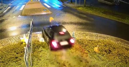 18-latek przeciął rondo. Pirat drogowy nagrany w Sulechowie
