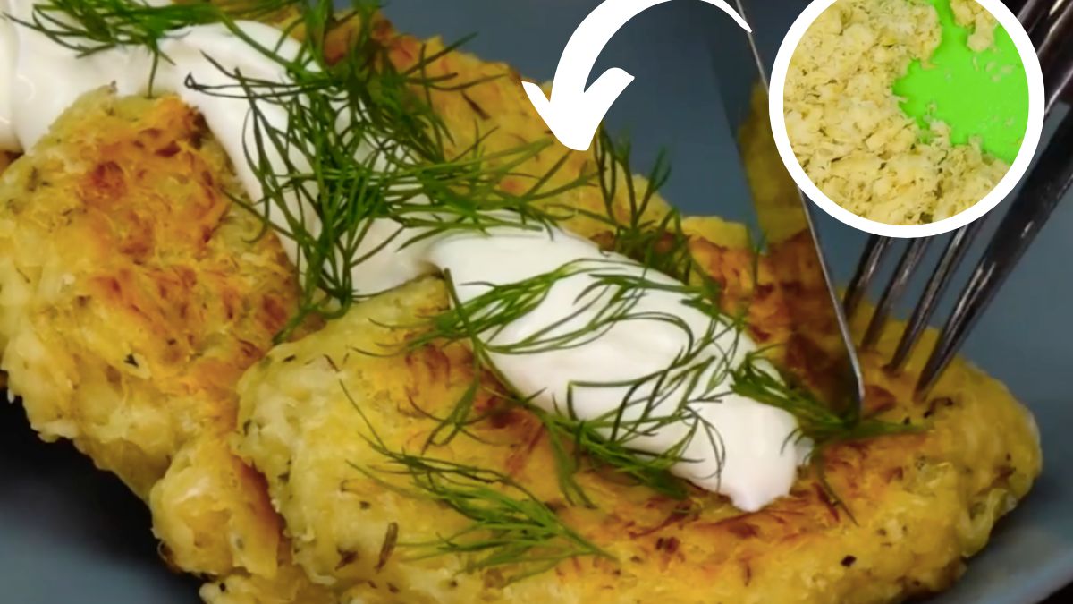 Placuszki z kiszonej kapusty