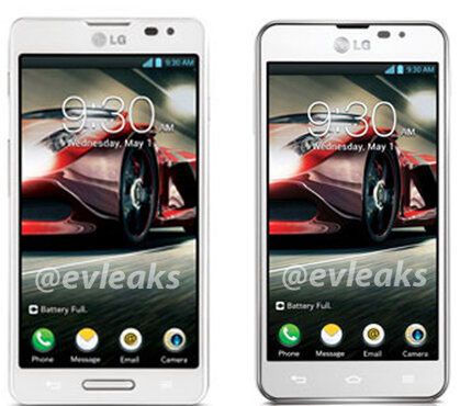 LG Optimus F5, Optimus F7 | fot. Twitter @evleaks
