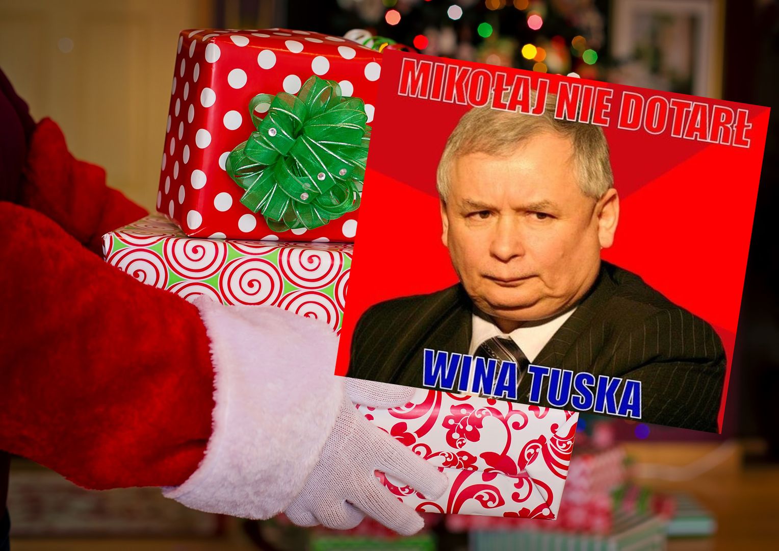 Memy na mikołajki. Pojawił się nawet Kaczyński i Wałęsa