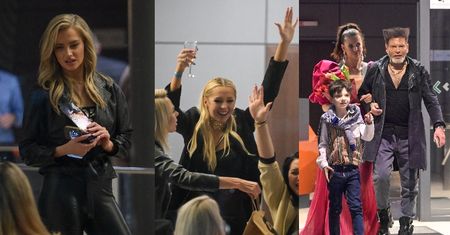 Celebryci bawią się po finale "Tańca z Gwiazdami": Ilona Krawczyńska sączy szampana, Krzysztof Rutkowski dokazuje z Mają i synem... (ZDJĘCIA)