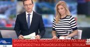Sytuacja wymknęła się spod kontroli. Mina prowadzącej TVP Info mówi wszystko