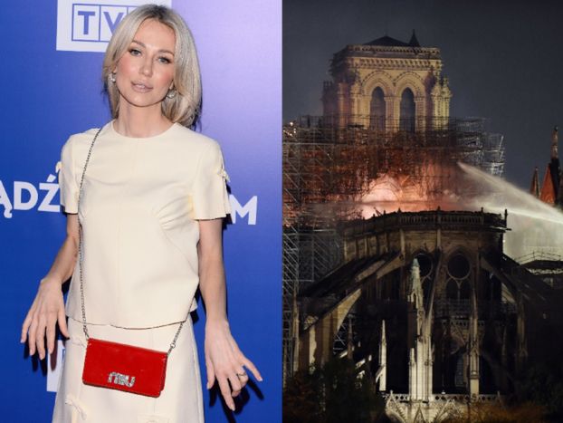 Magdalena Ogórek komentuje pożar katedry Notre Dame: "Za rok w okolicy na pewno przybędzie nowy meczet"