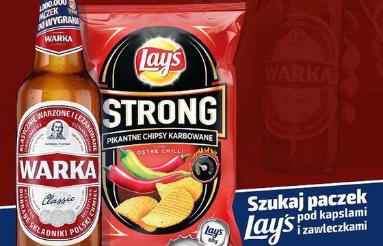 4 mln paczek chipsów Lay’s w loterii piwa Warka