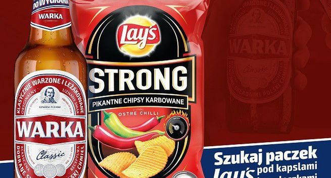 4 mln paczek chipsów Lay’s w loterii piwa Warka