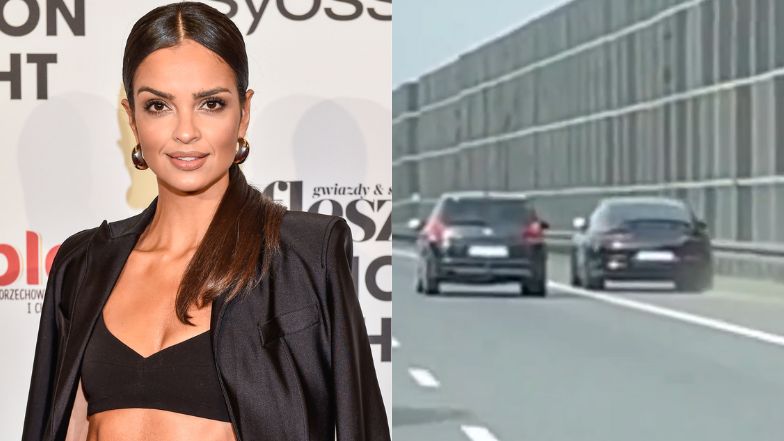 Samochód Klaudii El Dursi mknie po autostradzie. Złamała przepisy?